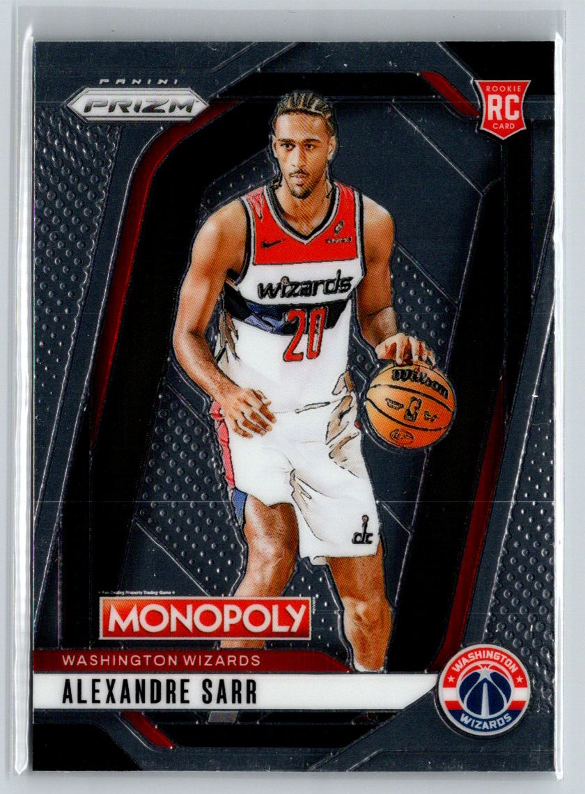 2024-25 Panini Prizm Monopoly #86 Alexandre Sarr W16