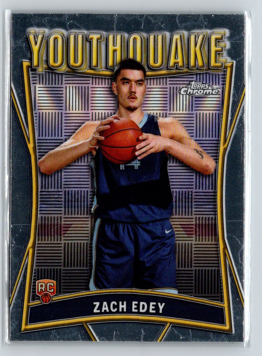 2024-25 Topps Chrome - YouthQuake #YQ-7 Zach Edey W16