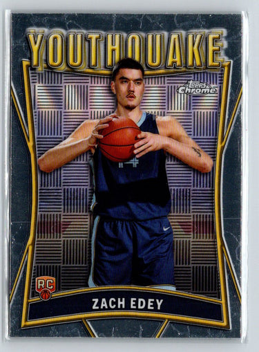 2024-25 Topps Chrome - YouthQuake #YQ-7 Zach Edey W16