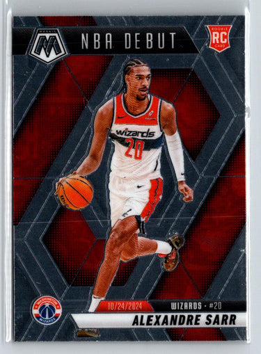 2024-25 Panini Mosaic #254 Alexandre Sarr W17