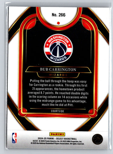 2024-25 Panini Select #266 Bub Carrington W17