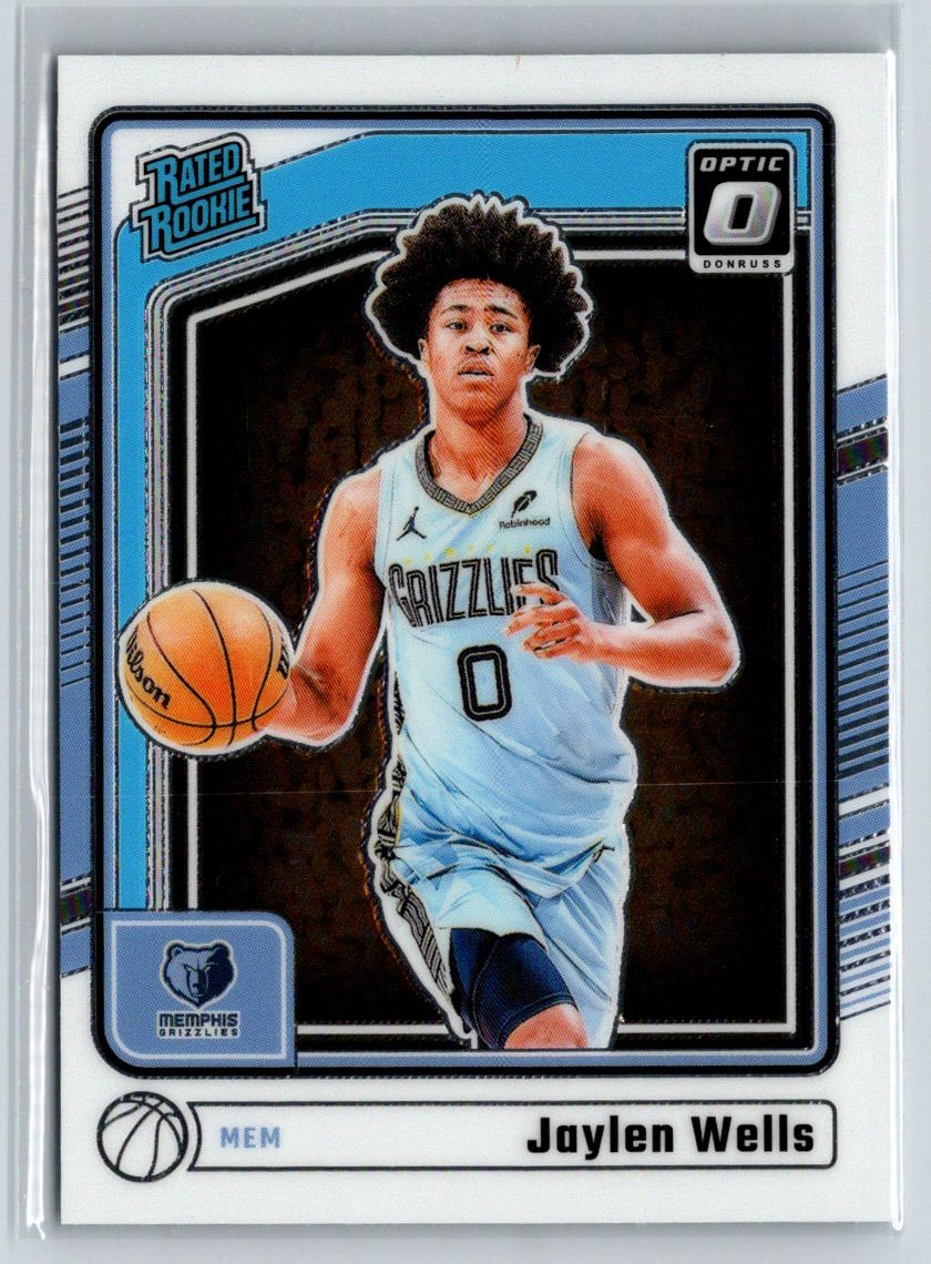 2024-25 Donruss Optic #252 Jaylen Wells W17