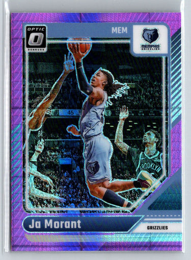 2024-25 Donruss Optic #106 Ja Morant Hyper Pink W17