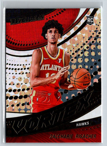 2024-25 Panini Revolution #8 Zaccharie Risacher Vortex W18