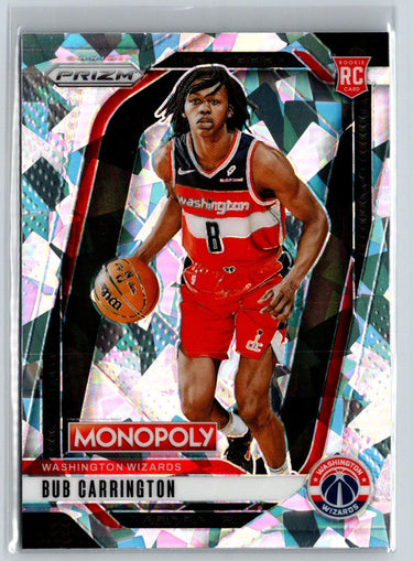 2024-25 Panini Prizm Monopoly #87 Bub Carrington Ice Prizms W18