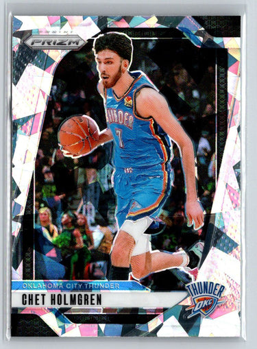 2024-25 Panini Prizm #17 Chet Holmgren Prizms Ice W18