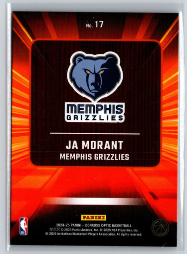 2024-25 Donruss Optic #17 Ja Morant Express Lane W18