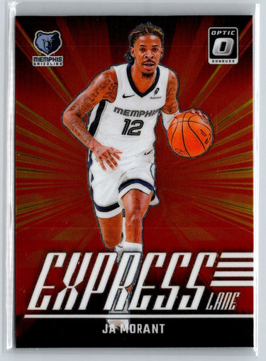 2024-25 Donruss Optic #17 Ja Morant Express Lane W18