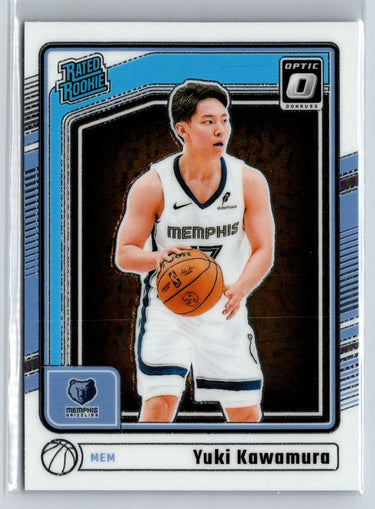 2024-25 Donruss Optic #334 Yuki Kawamura W18