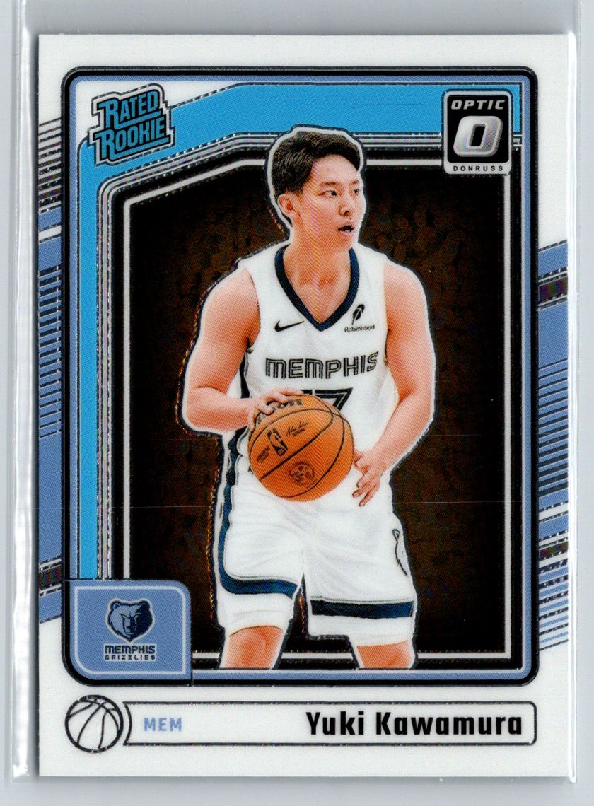 2024-25 Donruss Optic #334 Yuki Kawamura W18