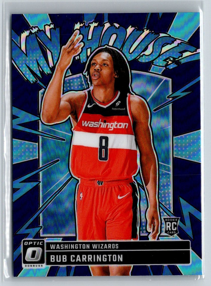 2024-25 Donruss Optic #8 Bub Carrington My House Holo W19