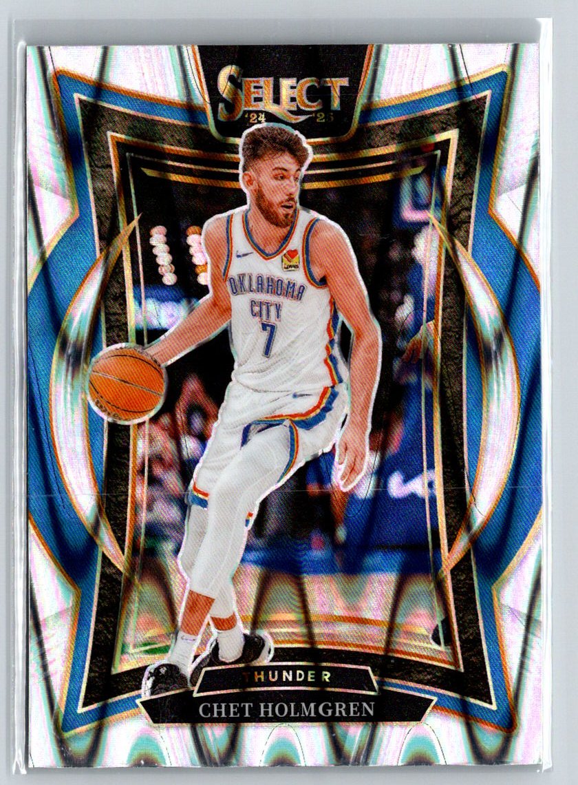 2024-25 Panini Select #1 Chet Holmgren Tectonic Prizm W20