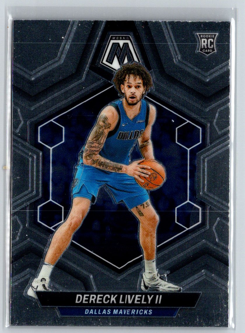 2023-24 Panini Mosaic #248 Dereck Lively II W20