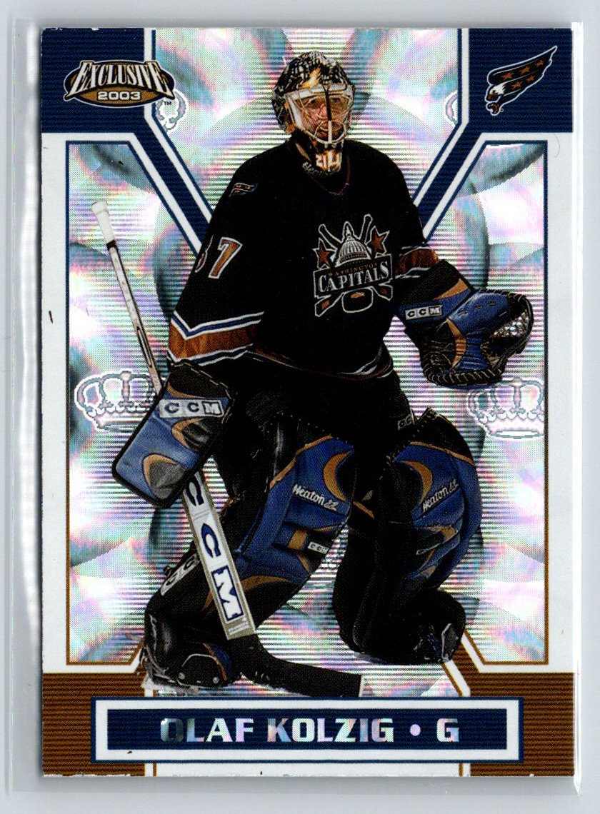 2002-03 Pacific Exclusive #173 Olaf Kolzig W69