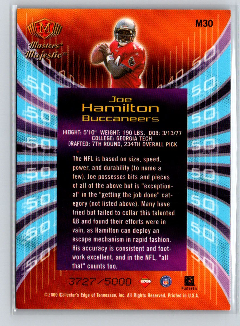 2000 Collector's Edge Masters #M30 Joe Hamilton Majestic #/5000 W69