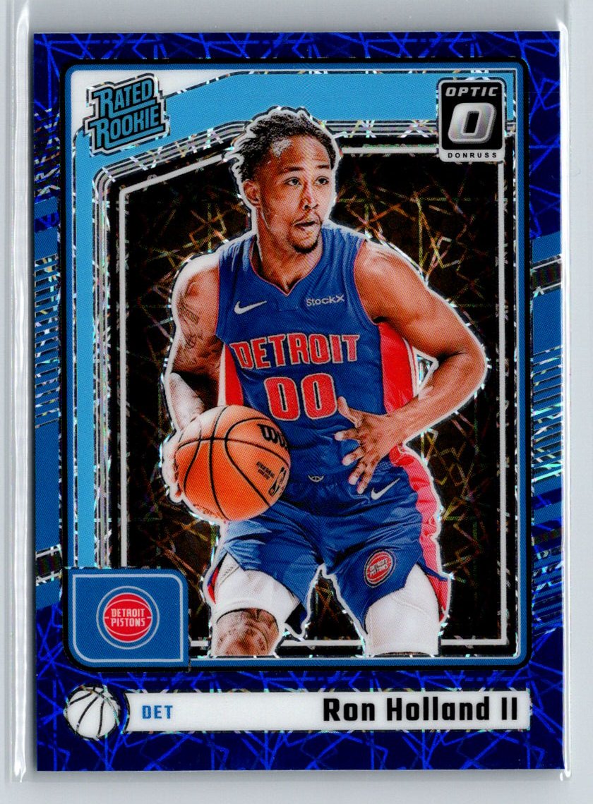 2024-25 Donruss Optic #291 Ron Holland II Blue Velocity W69