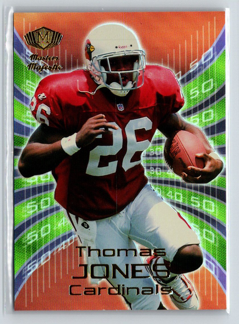 2000 Collector's Edge Masters #M1 Thomas Jones Majestic #/5000 W70