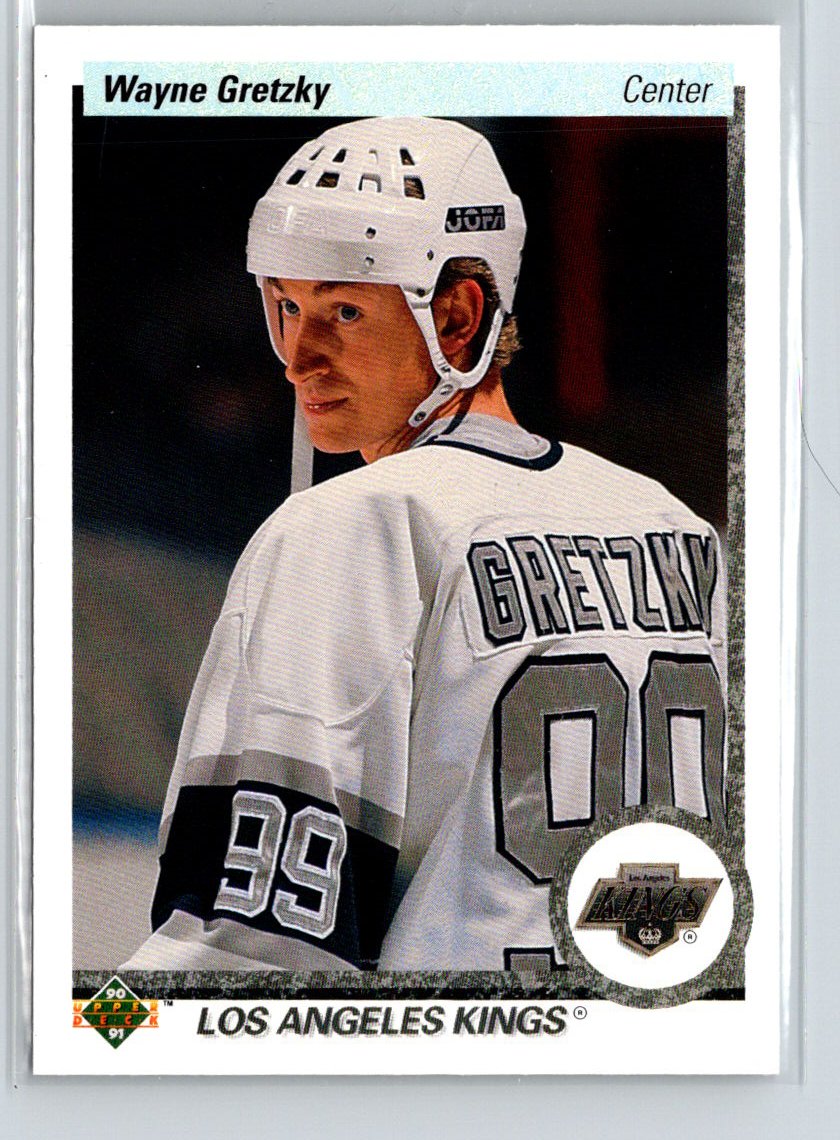 1990-91 Upper Deck #54 Wayne Gretzky X01