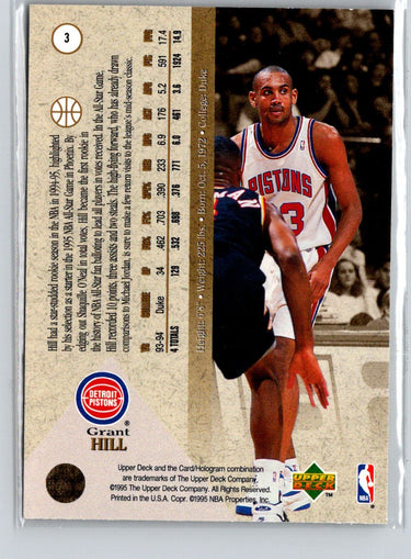 1994-95 SP #3 Grant Hill X01