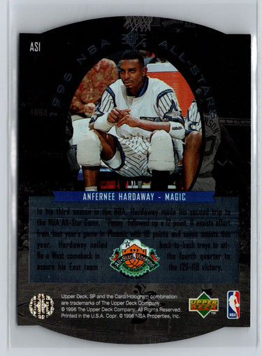 1995-96 SP #AS1 Anfernee Hardaway All-Stars X01