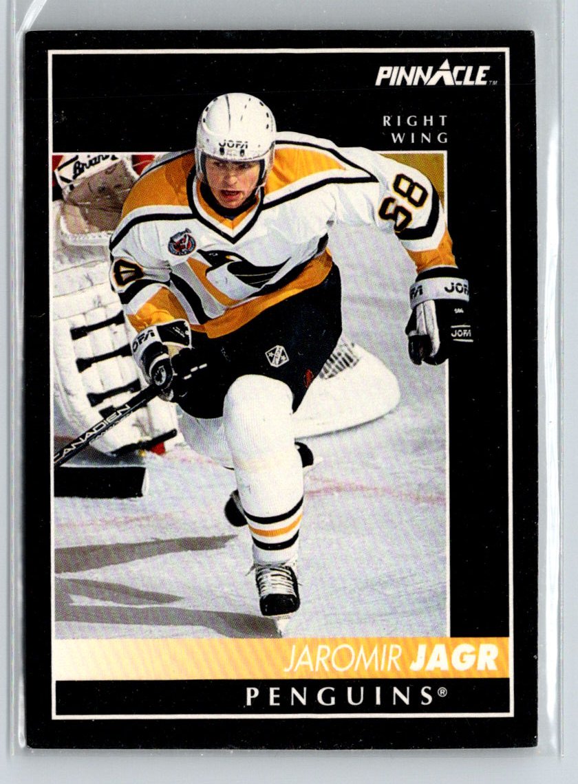 1992-93 Pinnacle #275 Jaromir Jagr X02