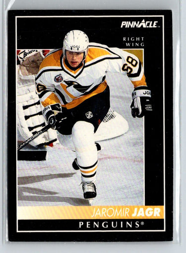1992-93 Pinnacle #275 Jaromir Jagr X02