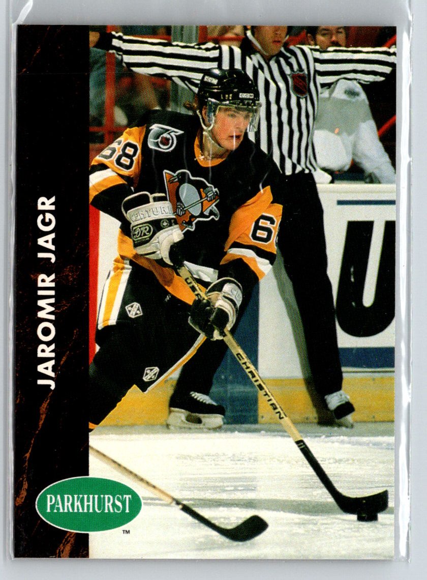 1991-92 Parkhurst #132 Jaromir Jagr X02