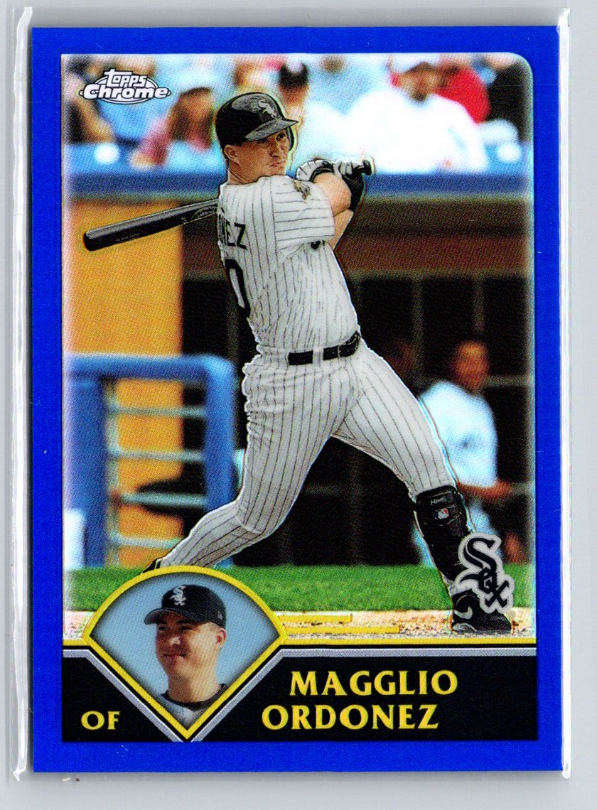 2003 Topps Chrome #5 Magglio Ordonez Refractors #/699 X03