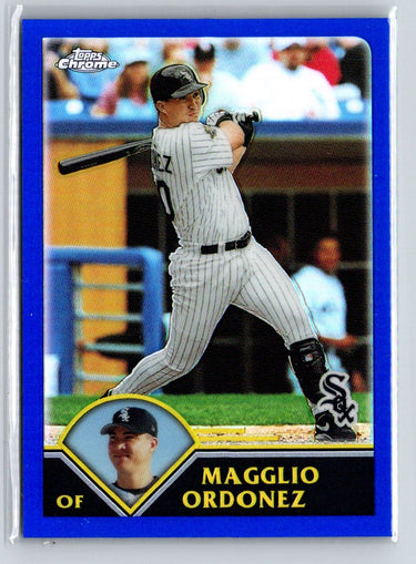 2003 Topps Chrome #5 Magglio Ordonez Refractors #/699 X03