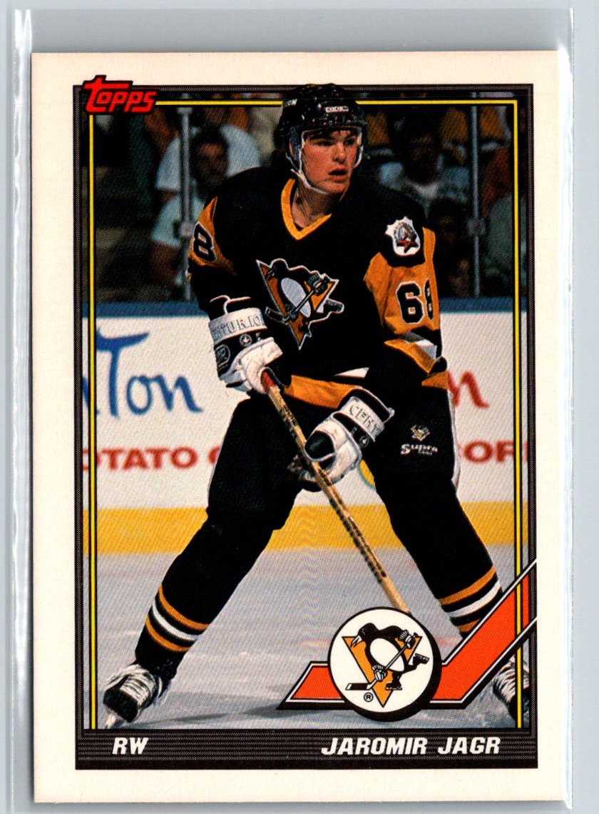 1991-92 Topps #40 Jaromir Jagr X05