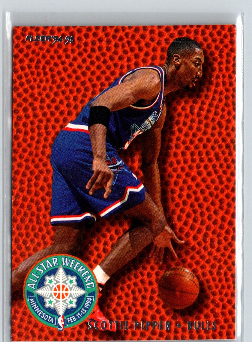 1994-95 Fleer #10 Scottie Pippen All-Stars X06