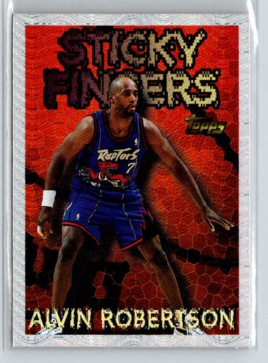 1996-97 Topps #20 Alvin Robertson Season's Best X06