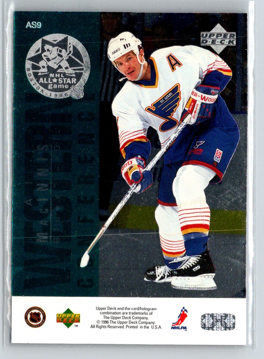 1995-96 Upper Deck #AS9 Eric Desjardins / Al MacInnis All-Stars X06