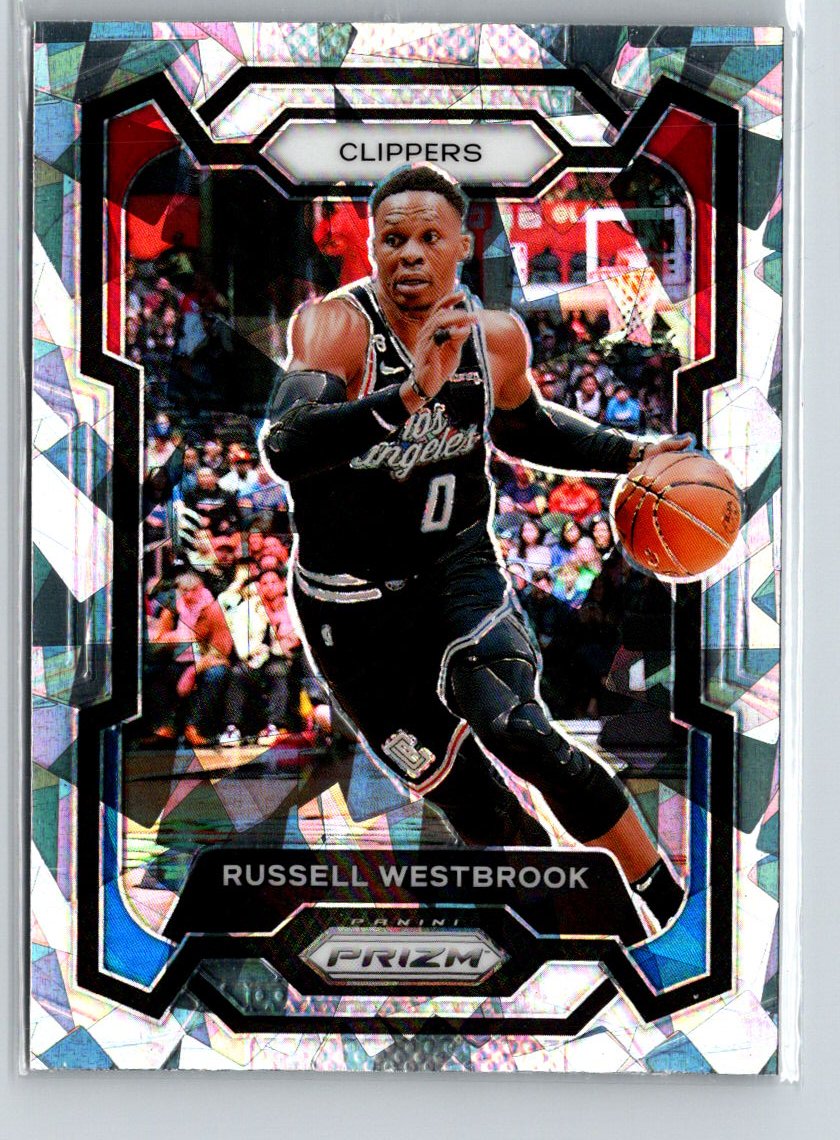 2023-24 Panini Prizm #39 Russell Westbrook Prizms Ice X07