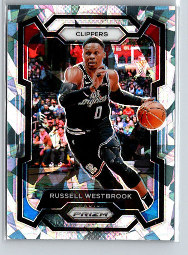 2023-24 Panini Prizm #39 Russell Westbrook Prizms Ice X07