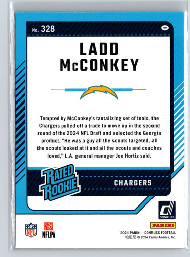 2024 Donruss #328 Ladd McConkey X07