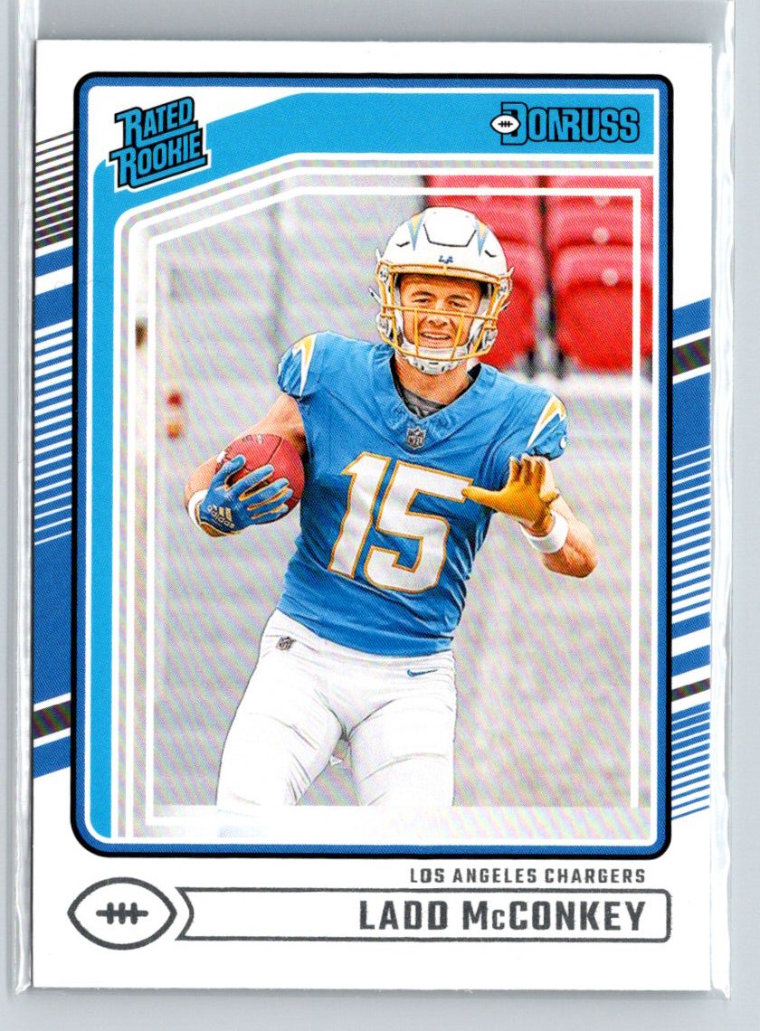 2024 Donruss #328 Ladd McConkey X07