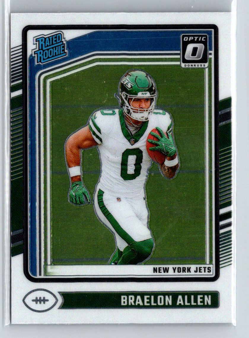 2024 Donruss Optic #211 Braelon Allen Holo X08