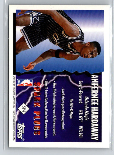 1995-96 Topps #SP4 Anfernee Hardaway Spark Plugs X11