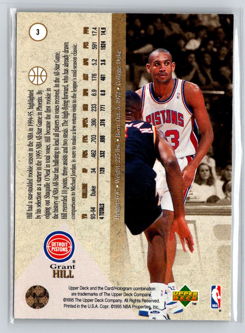 1994-95 SP #3 Grant Hill X13
