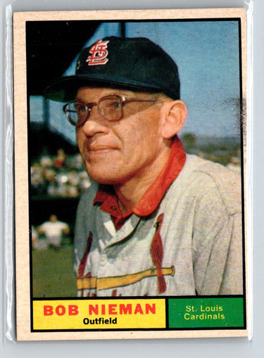 1961 Topps #178 Bob Nieman X13