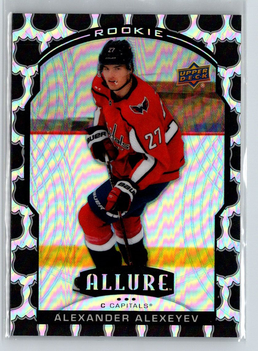 2020-21 Upper Deck Allure #86 Alexander Alexeyev 2005 Shield X21