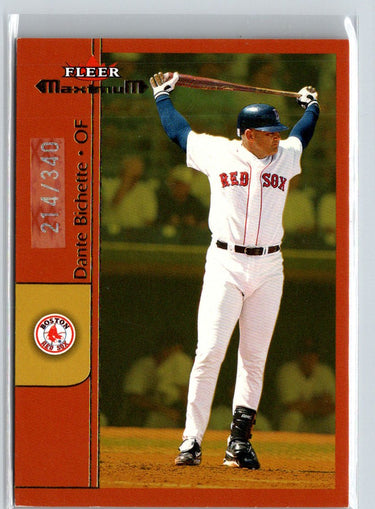 2002 Fleer Maximum #82 Dante Bichette To the Max #/340 X21