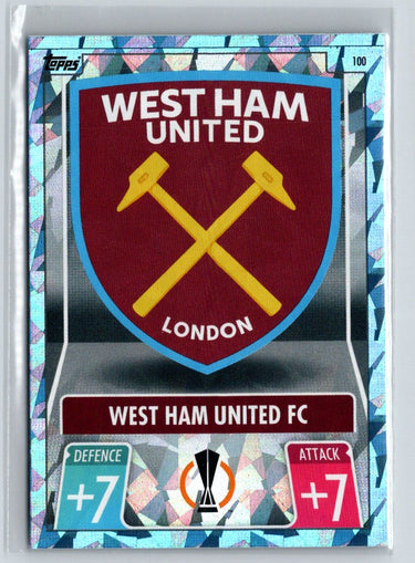 2021-22 Topps Match Attax Champions & Europa League #100 Club Badge X22