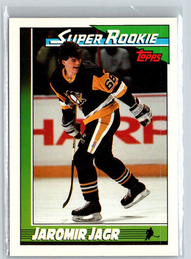 1991-92 Topps #9 Jaromir Jagr X23