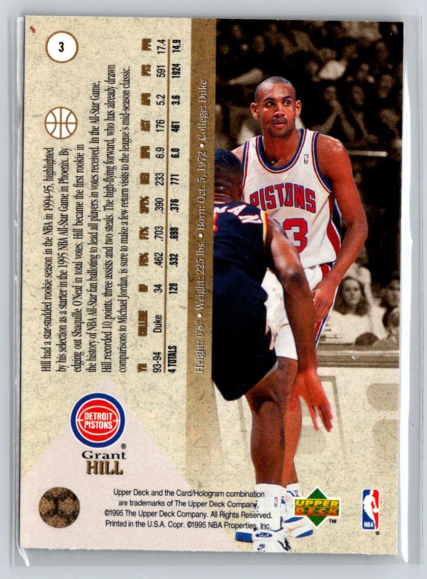 1994-95 SP #3 Grant Hill X23