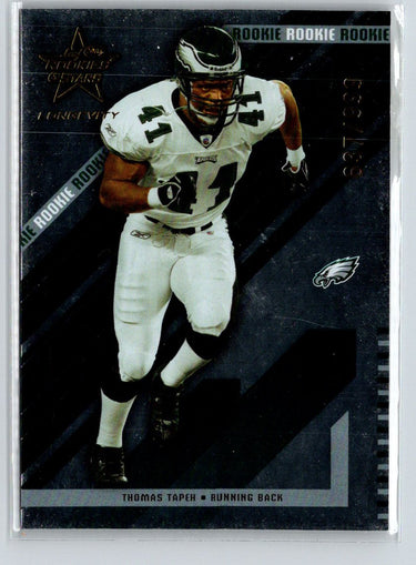 2004 Leaf Rookies & Stars Longevity #179 Thomas Tapeh #/999 X23