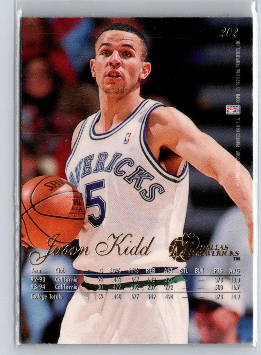 1994-95 Flair #202 Jason Kidd X24