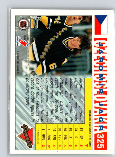 1993-94 Topps Premier #325 Jaromir Jagr Gold X25