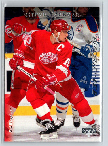 1995-96 Upper Deck #113 Steve Yzerman Electric Ice Gold X25